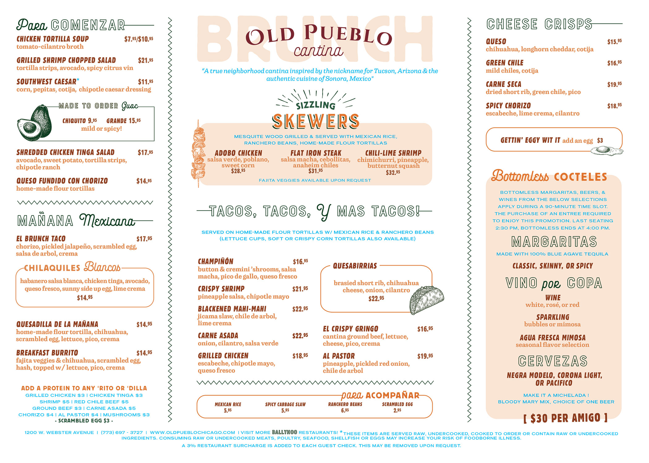 Brunch Menu