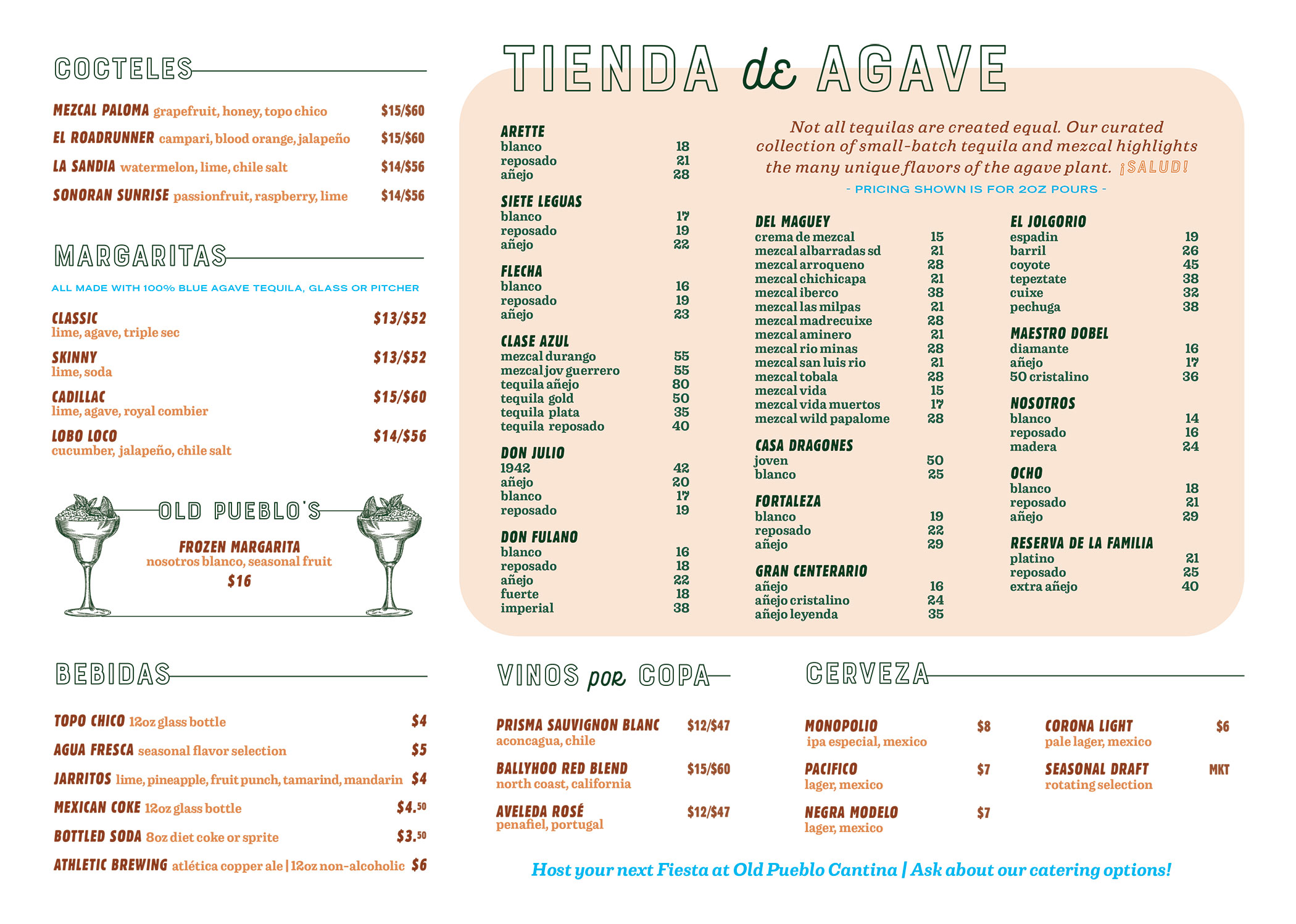 Brunch Menu