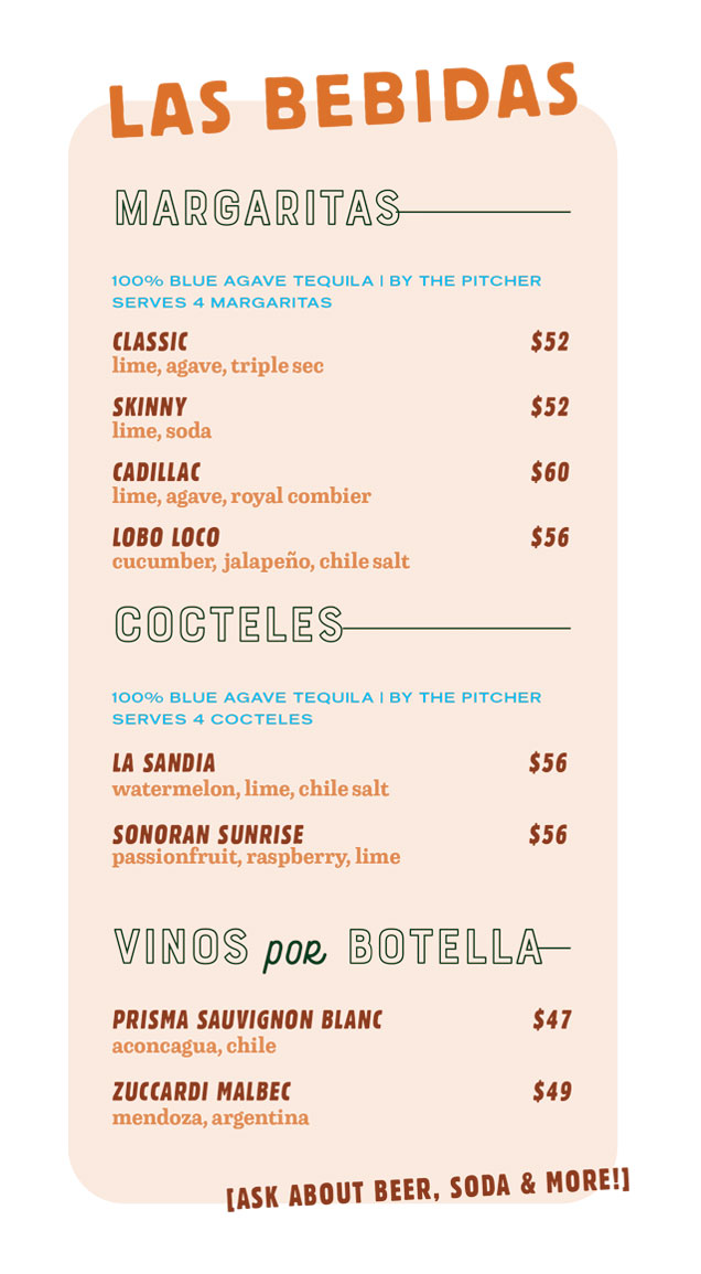 Catering Menu Panel 4